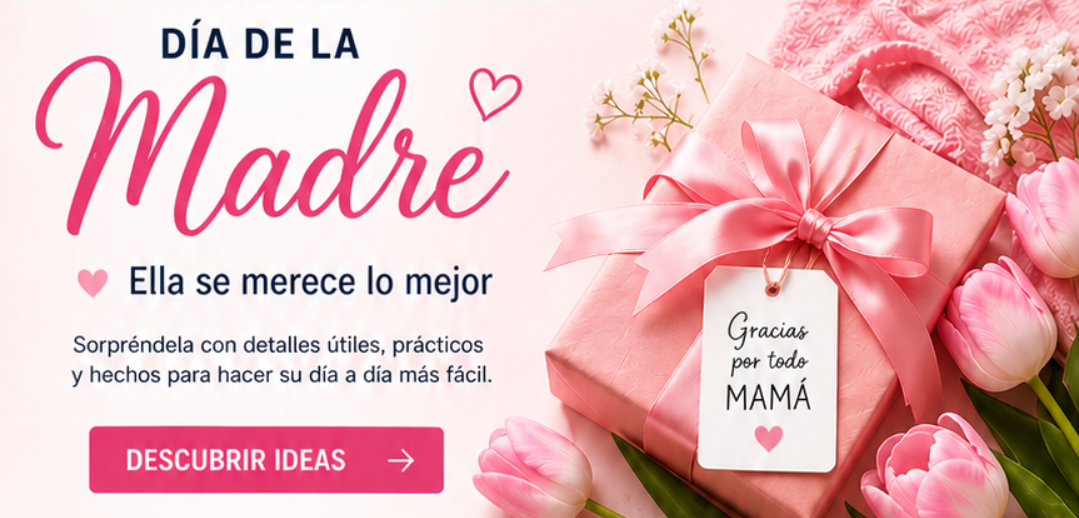 5% de descuento en toda la web hasta el día 5 de mayo: MAMA5