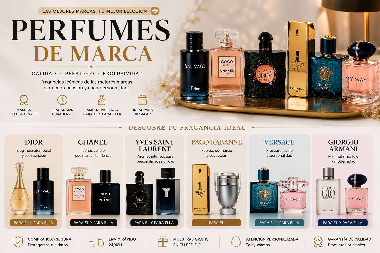 Perfumes y cosmética
