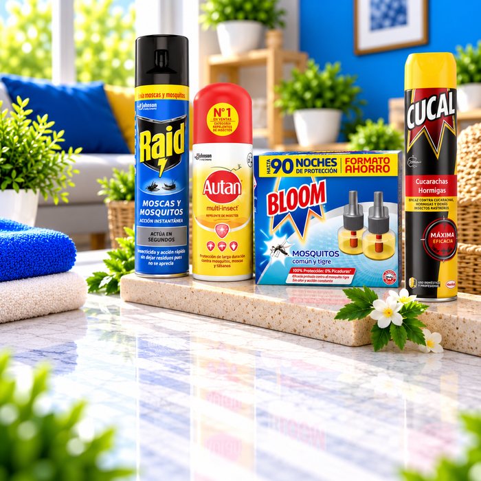 Repelentes e insecticidas