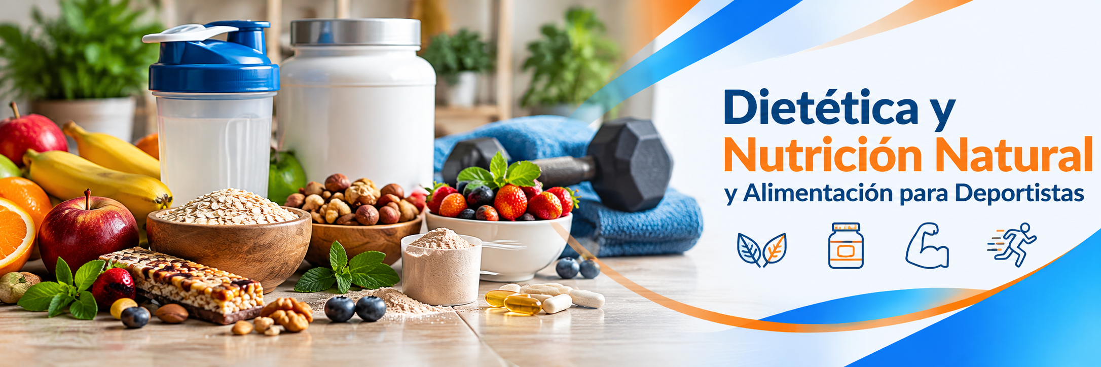 Dietética y Nutrición Natural y Alimentación para Deportistas