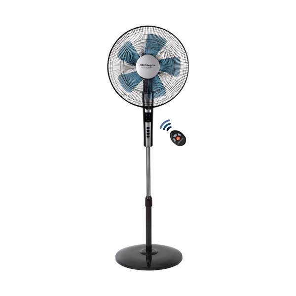 Orbegozo SF 0640 ventilador de pie negro silencioso