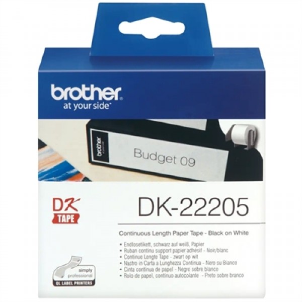 Brother Cinta DK22205 Papel TÃ