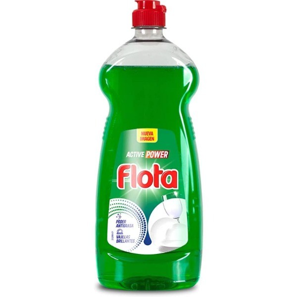 Botella de detergente Flota Active Power 1.1L