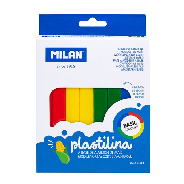 Plastilina MILAN 330g Colores 