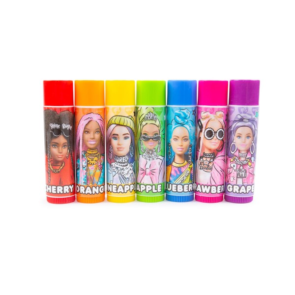 Set BÃ¡lsamo Labial Barbie Mat