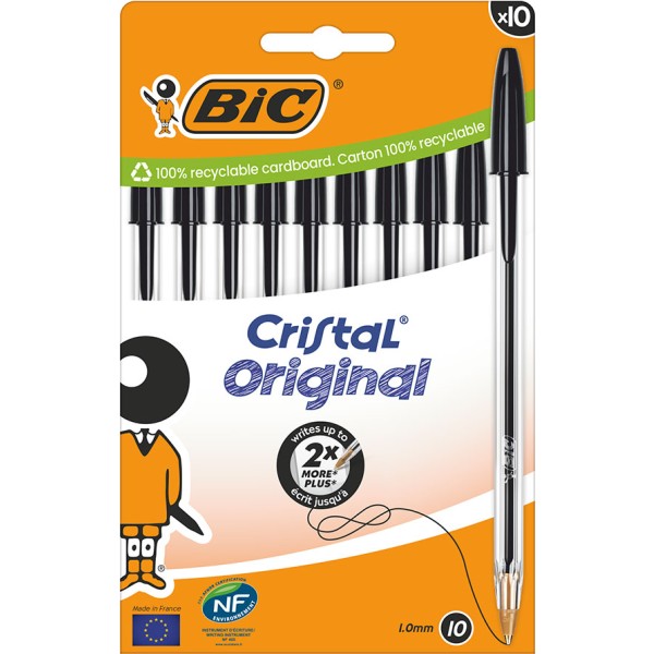 BolÃ­grafo Cristal Negro BlÃ­s
