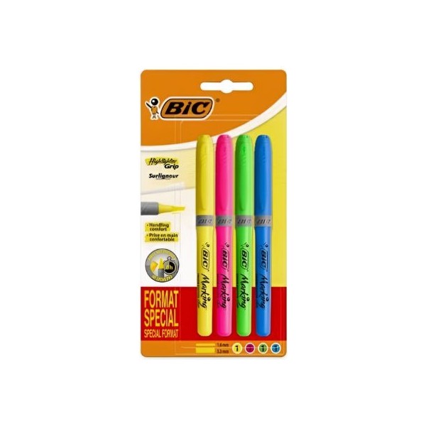 Pack 4 Rotuladores Fluorescent